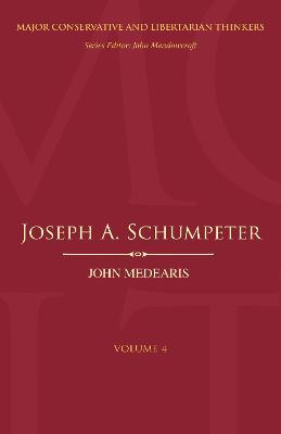 Book cover for Joseph A. Schumpeter