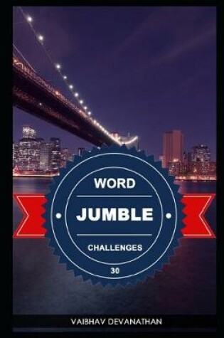 Cover of Word Jumble Challenges - 30