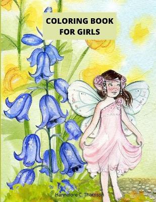 Book cover for Coloring Book For Girls