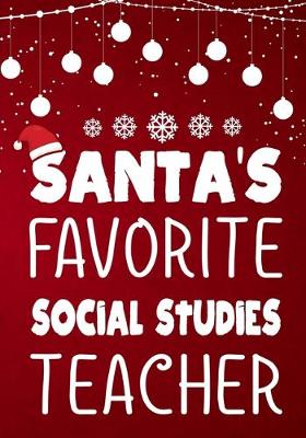 Book cover for Santa's Favorite Social Studies Teacher