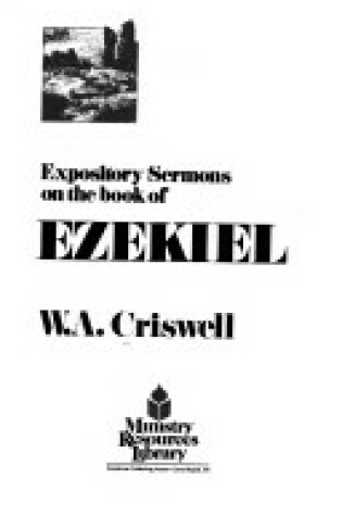 Cover of Expository Sermons on the Book of Ezekiel