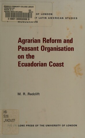 Book cover for Agrarian Reform and Peasant Organization on the Ecuadorian Coast