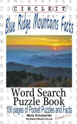 Book cover for Circle It, Blue Ridge Mountains Facts, Word Search, Puzzle Book