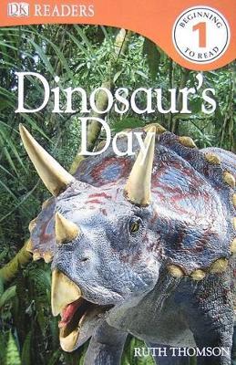 Book cover for DK Readers L1: Dinosaur's Day