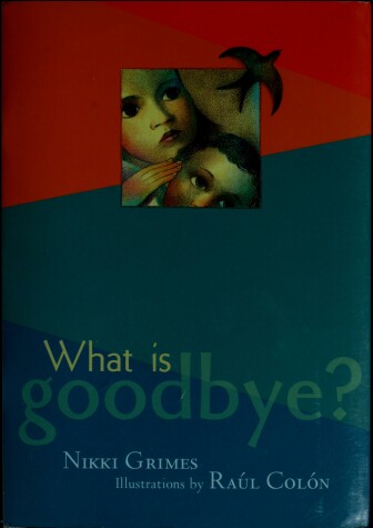 Book cover for What Is Goodbye?