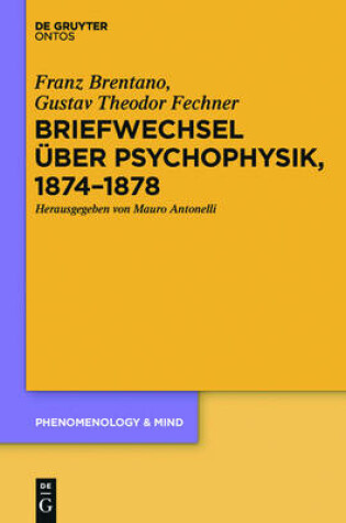 Cover of Briefwechsel UEber Psychophysik, 1874-1878