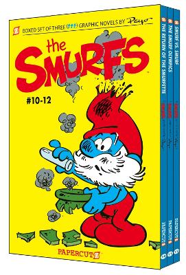 Cover of The Smurfs Graphic Novels Boxed Set: Vol. #10-12