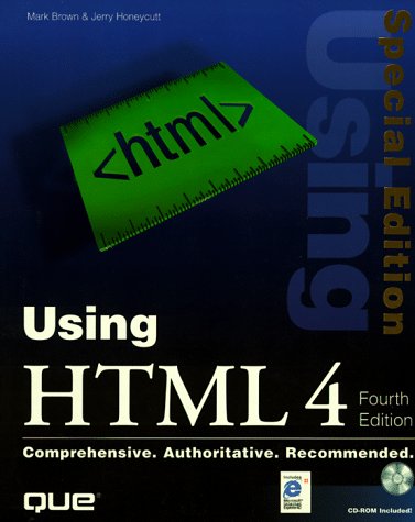 Book cover for Using Html 4