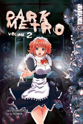 Book cover for Dark Metro manga volume 2