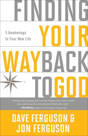Book cover for Finding your Way Back to God