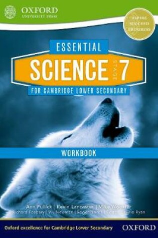 Cover of Essential Science for Cambridge Lower Secondary Stage 7 Workbook