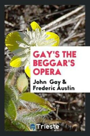 Cover of Gay's the Beggar's Opera