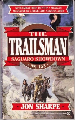 Book cover for The Trailsman Saguaro Showdown