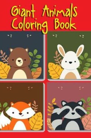 Cover of Giant Animal Coloring Book