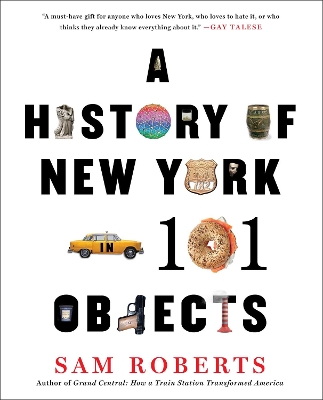 Book cover for A History of New York in 101 Objects