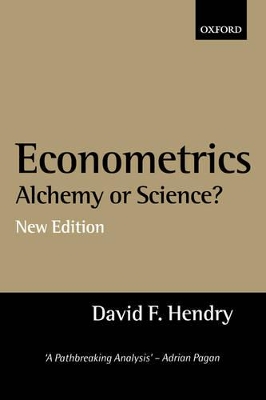Book cover for Econometrics: Alchemy or Science?