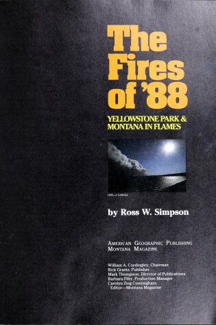 Cover of Fires of Eighty Eight