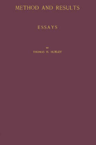 Cover of Collected Essays V1