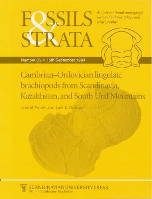 Book cover for Cambrian-Ordovician Lingulate Brachiopods from Scandinavia, Kazakhstan and South Ural Mountains