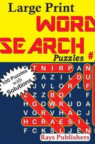 Cover of Large Print Word Search Puzzles 3