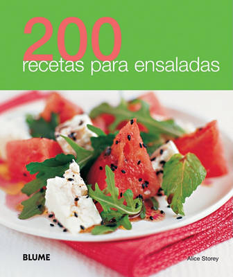 Book cover for 200 Recetas Para Ensaladas