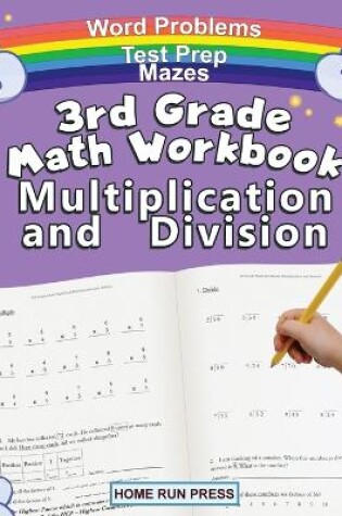 Cover of 3rd Grade Math Workbook Multiplication and Division