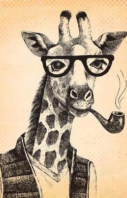 Cover of Journal Notebook Hipster Giraffe