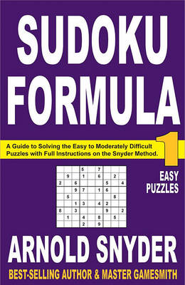 Book cover for Sudoku Formula 1