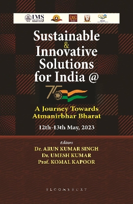 Book cover for Sustainable & Innovative Solutions for India @ 75