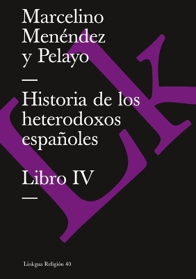 Cover of Historia de los heterodoxos españoles