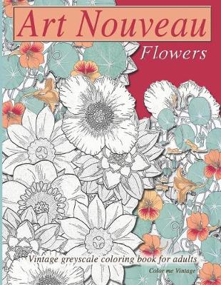 Book cover for Art nouveau flowers