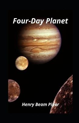 Book cover for Four-Day Planet illustrated