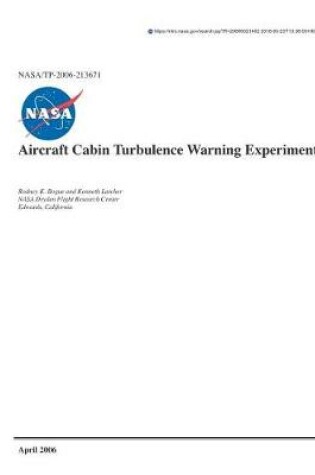 Cover of Aircraft Cabin Turbulence Warning Experiment