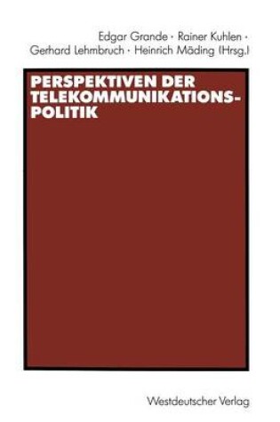 Cover of Perspektiven der Telekommunikationspolitik