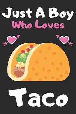 Book cover for Just a boy who loves Taco