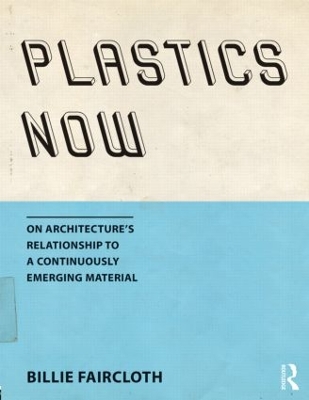 Book cover for Plastics Now