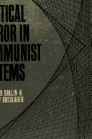 Cover of Political Terror in Communist Systems