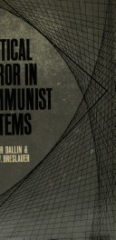 Book cover for Political Terror in Communist Systems