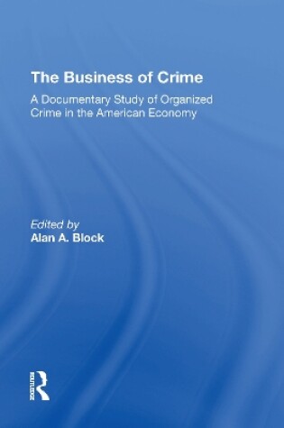 Cover of The Business Of Crime