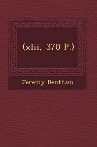 Cover of (Xlii, 370 P.)