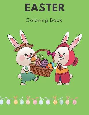 Book cover for Easter Coloring Book