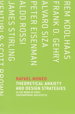 Cover of Theoretical Anxiety and Design Strategies in the Work of Eight Contemporary Architects