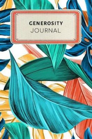 Cover of Generosity Journal