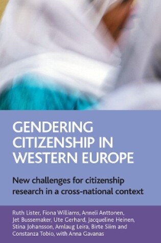 Cover of Gendering citizenship in Western Europe