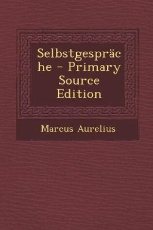 Cover of Selbstgesprache
