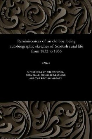 Cover of Reminiscences of an Old Boy