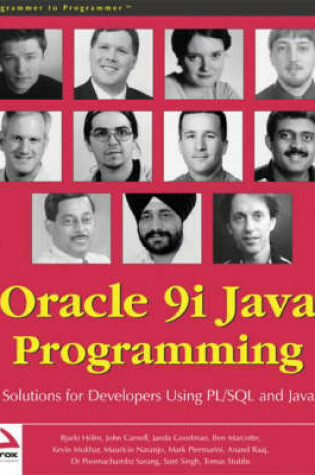 Cover of Oracle 9i Java Programming