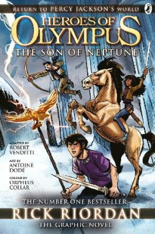 Cover of The Son of Neptune: The Graphic Novel (Heroes of Olympus Book 2)