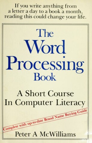 Book cover for The Word Processing Book