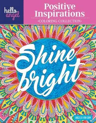 Book cover for Hello Angel Positive Inspirations Coloring Collection
